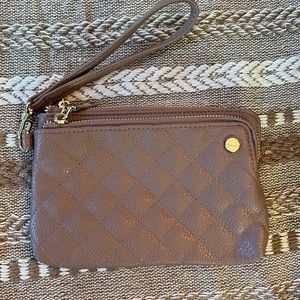 Dusty rose Steve Madden clutch